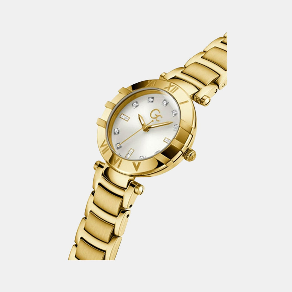 GC Women Round White watch