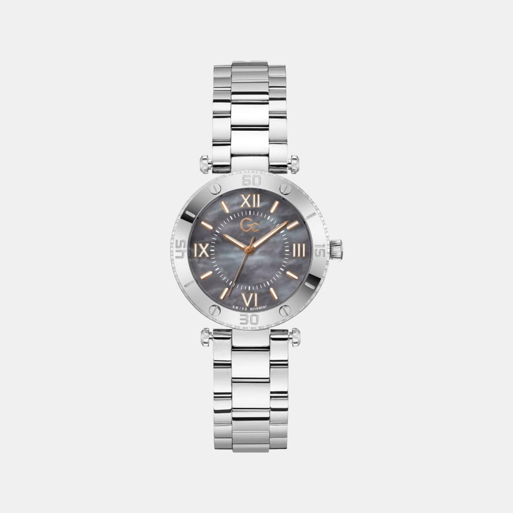 GC Round Grey Analog watch