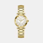 GC Round White Analog watch