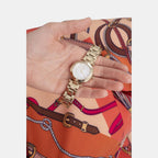 GC Women Round White watch