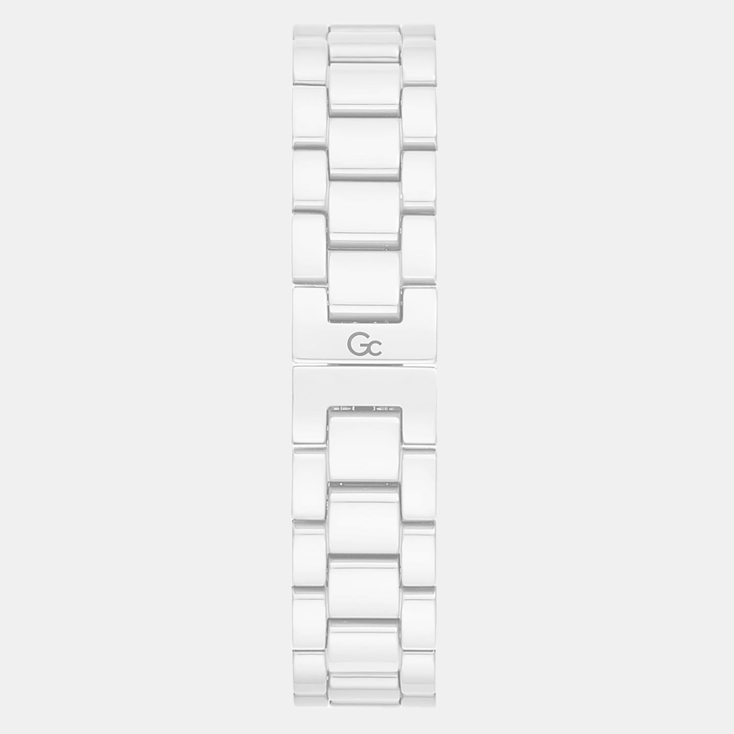 GC Women Round White watch