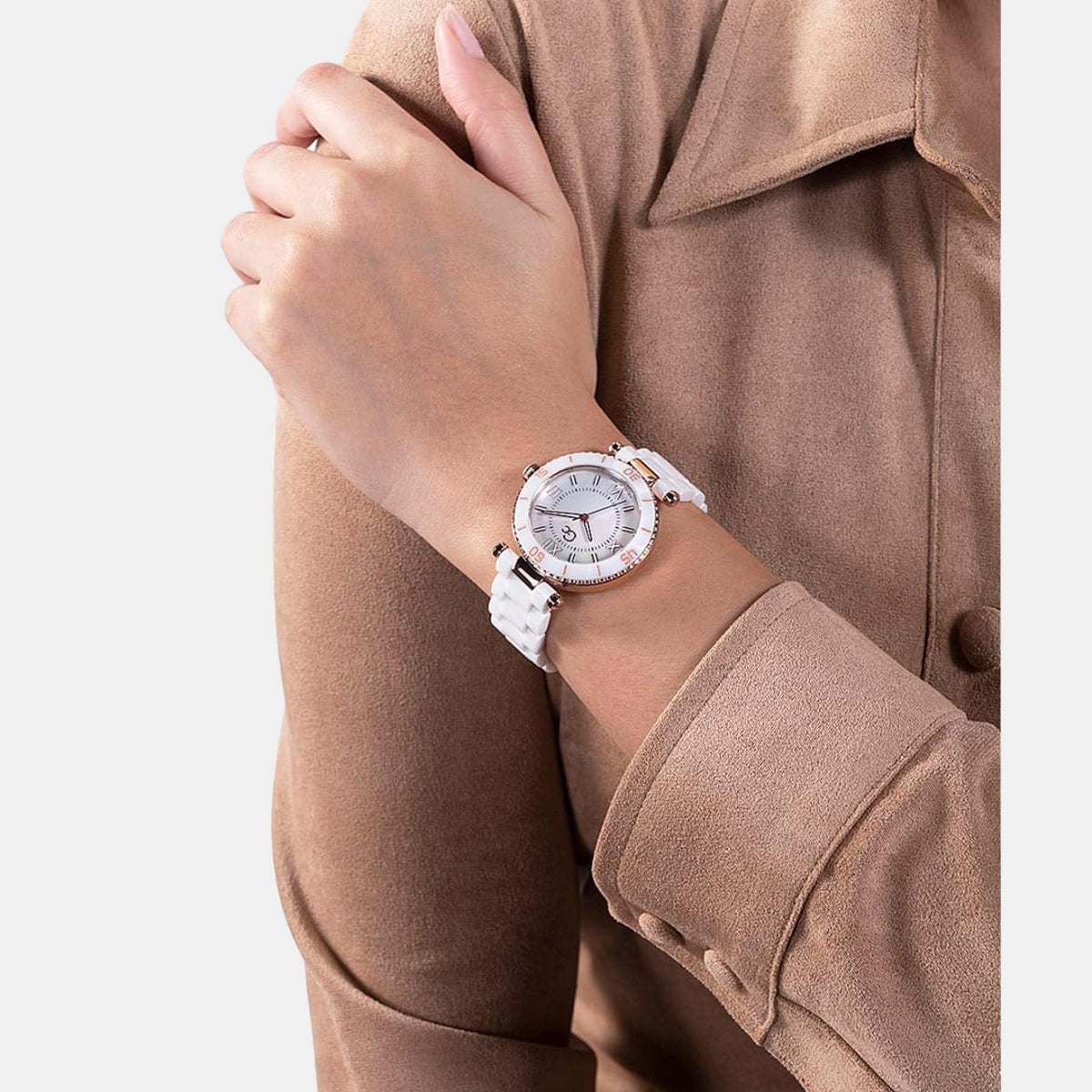 GC Stainless Steel Round watch
