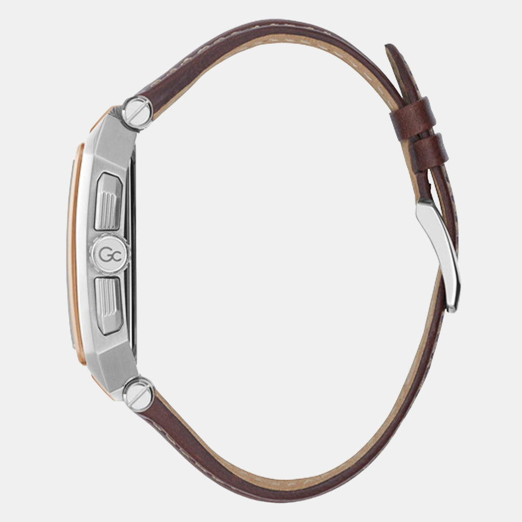 GC Men Rectangular White watch