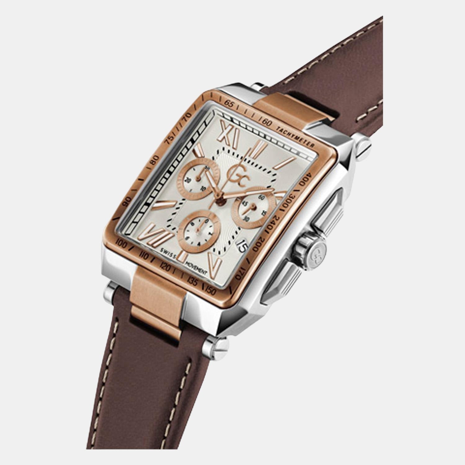 GC Stainless Steel Rectangular watch