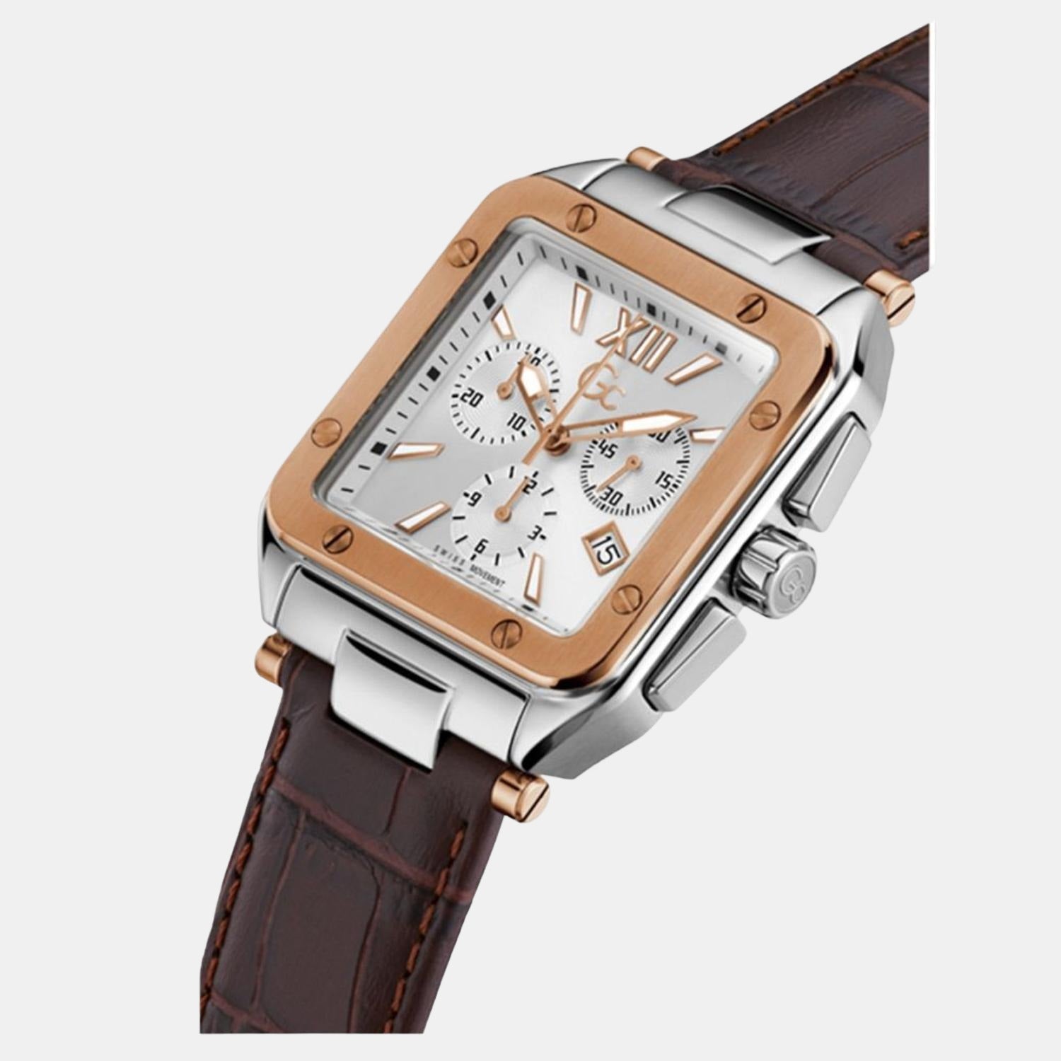 Genuine leather shop watch