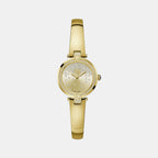 GC Round Gold Analog watch