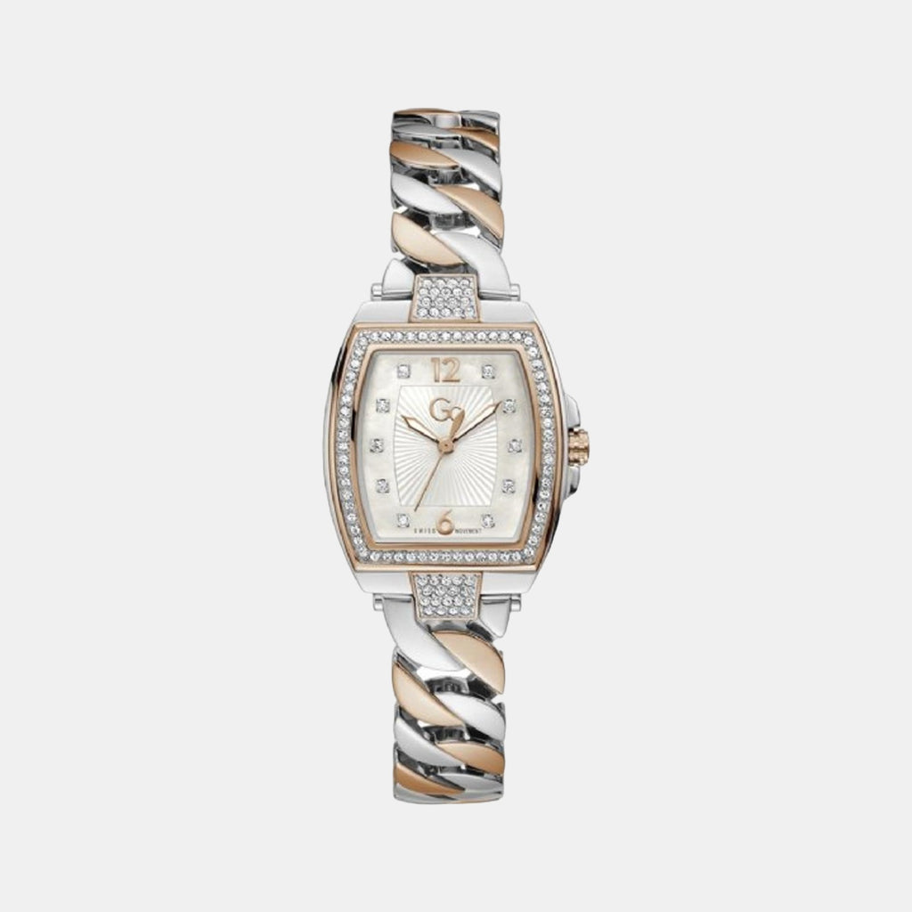 GC Rectangular Mother Of Pearl Analog watch