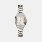 GC Rectangular Mother Of Pearl Analog watch