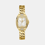 GC Rectangular Mother Of Pearl Analog watch