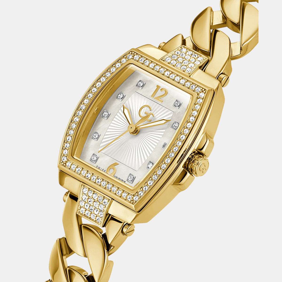 GC Stainless Steel Rectangular watch
