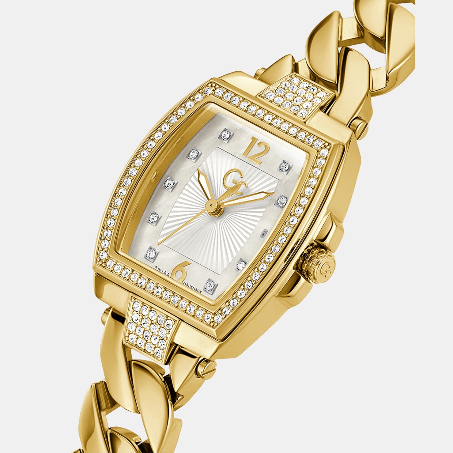 GC Stainless Steel Rectangular watch