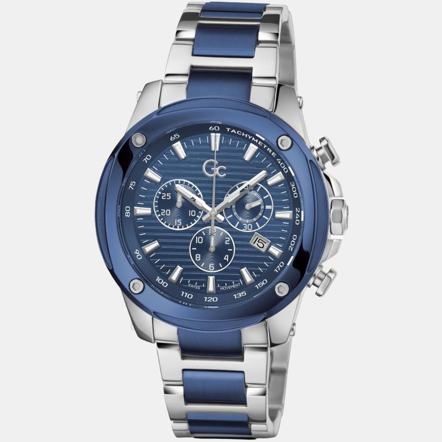 GC Stainless Steel Blue watch