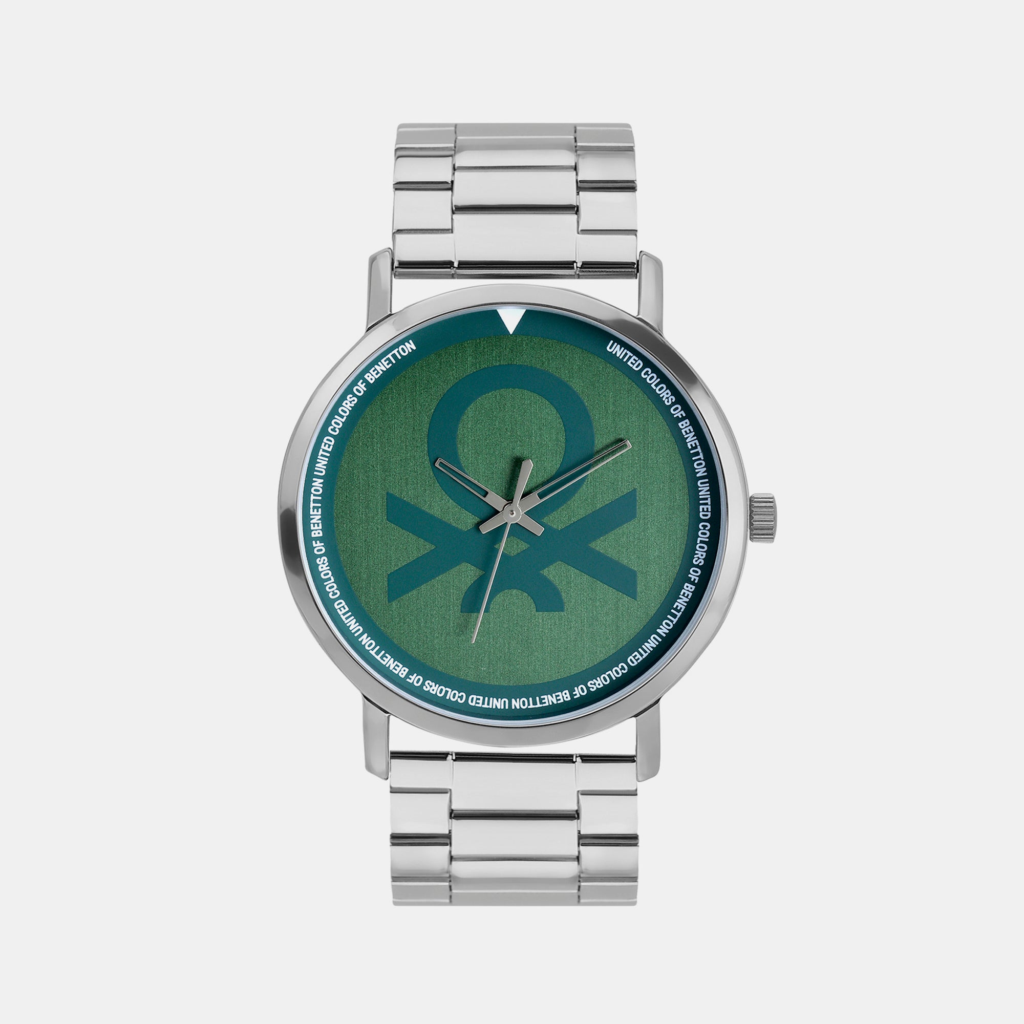 UCB Round Green Analog watch