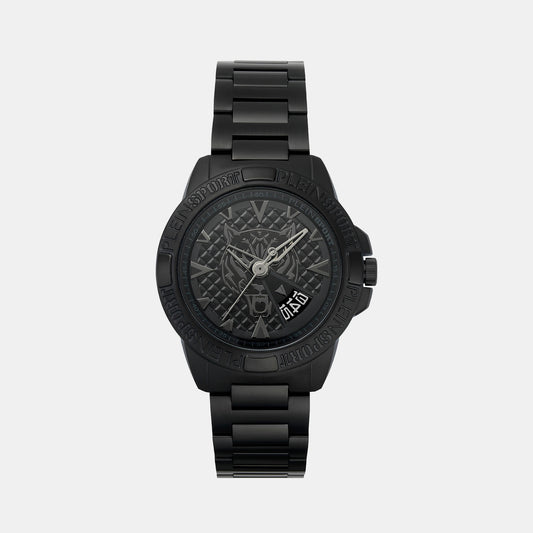 Plein Sports Round Black Analog watch