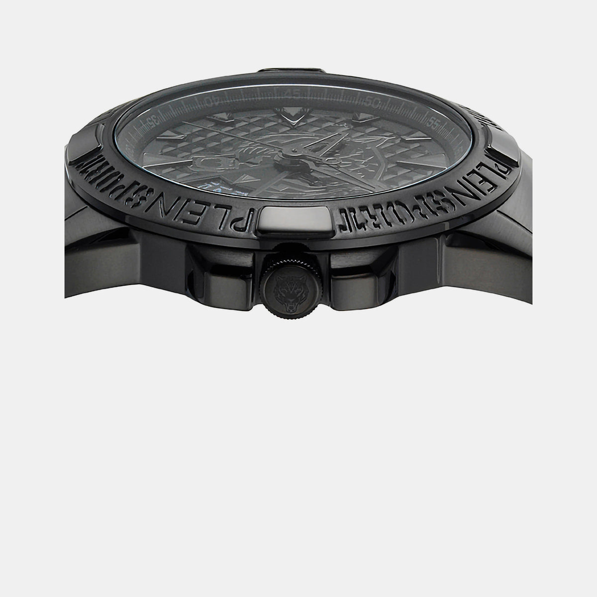 Plein Sports Men Round Black watch