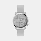 UCB Round Silver Analog watch