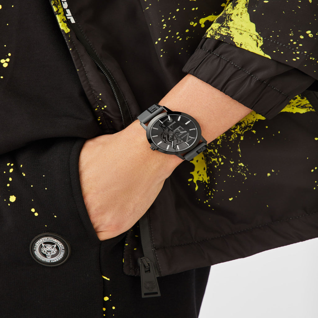 Plein Sports Stainless Steel Round watch