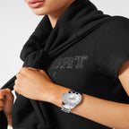 Plein Sports Stainless Steel Round watch