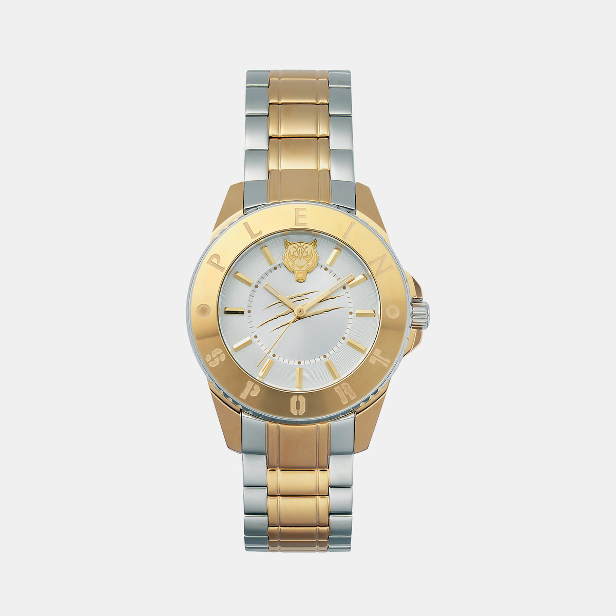 Plein Sports Round Silver Analog watch