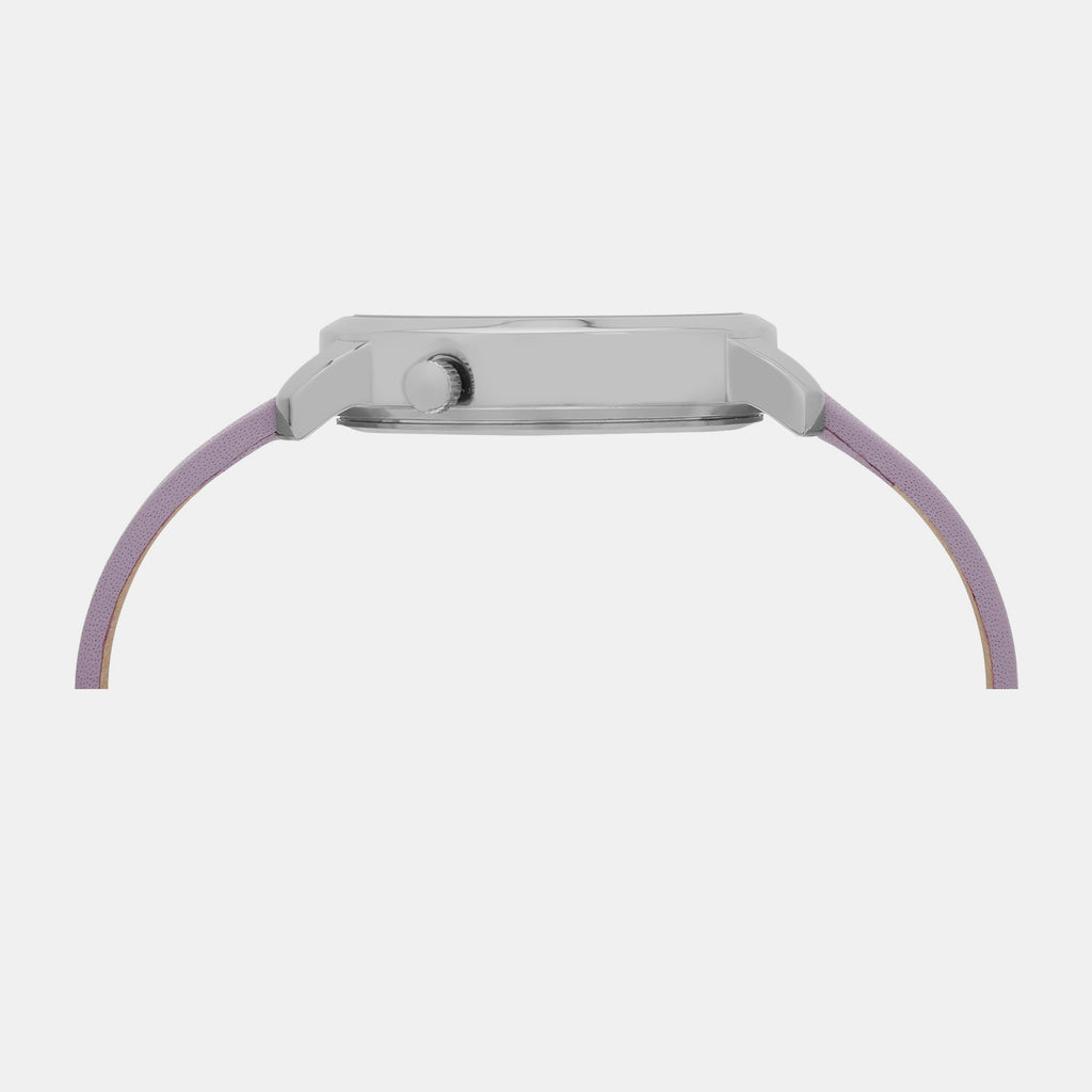UCB Women Round Lavender watch