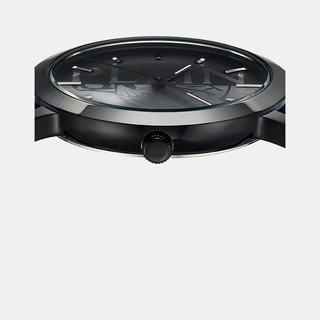 Plein Sports Men Round Black watch