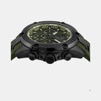 Plein Sports Men Round Green watch