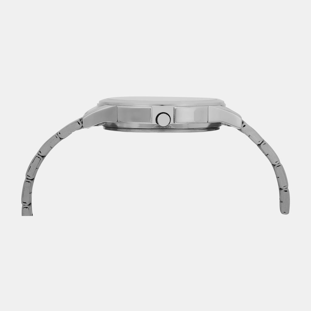 UCB Men Round Green watch