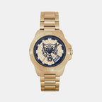 Plein Sports Round Gold Analog watch