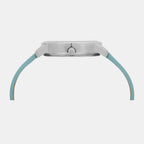 UCB Women Round Blue watch