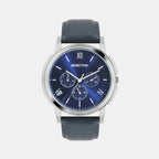 UCB Round Blue Analog watch