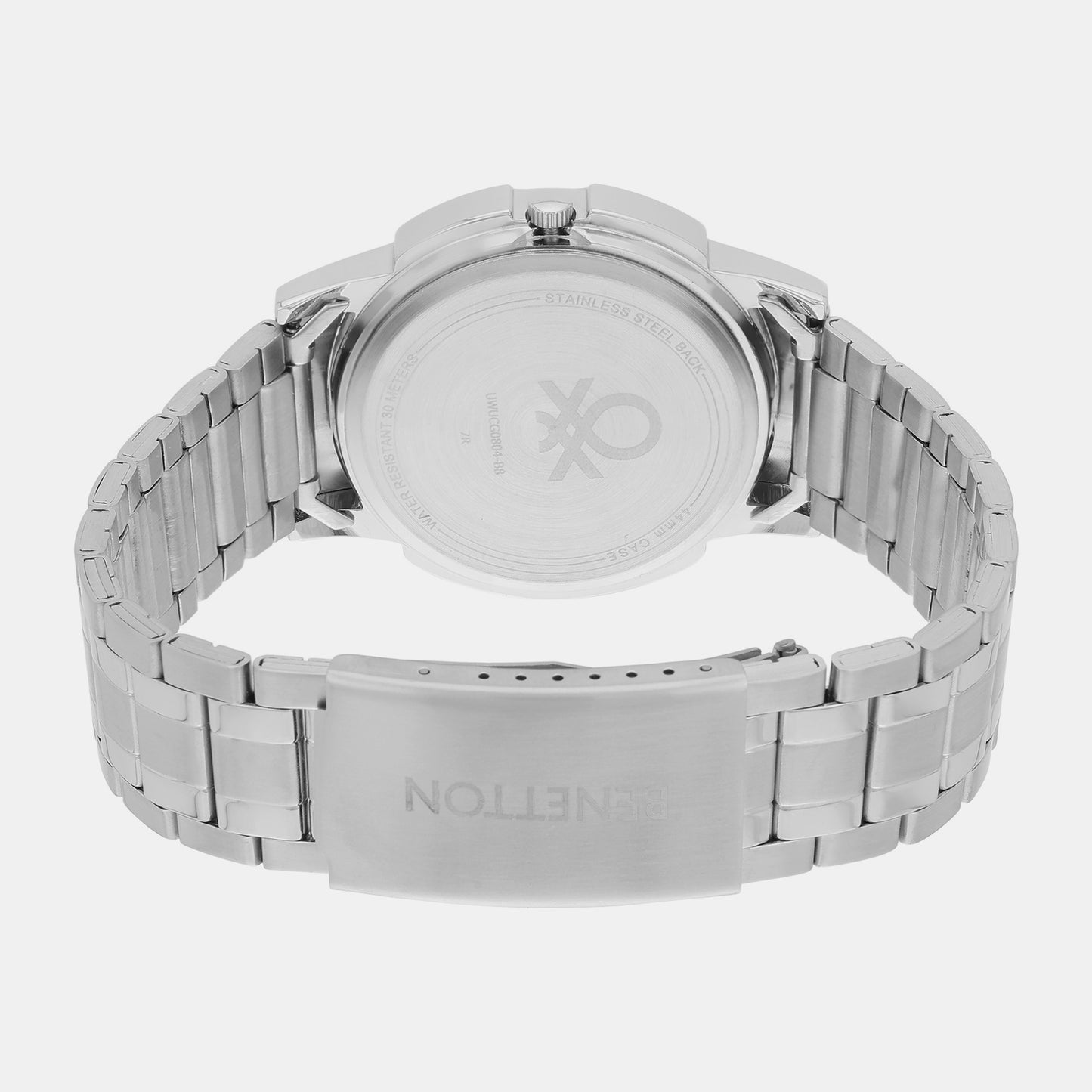 Iconic Grey Male Multifunction Analog Stainless Steel Watch UWUCG0804