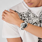 Plein Sports Stainless Steel Round watch