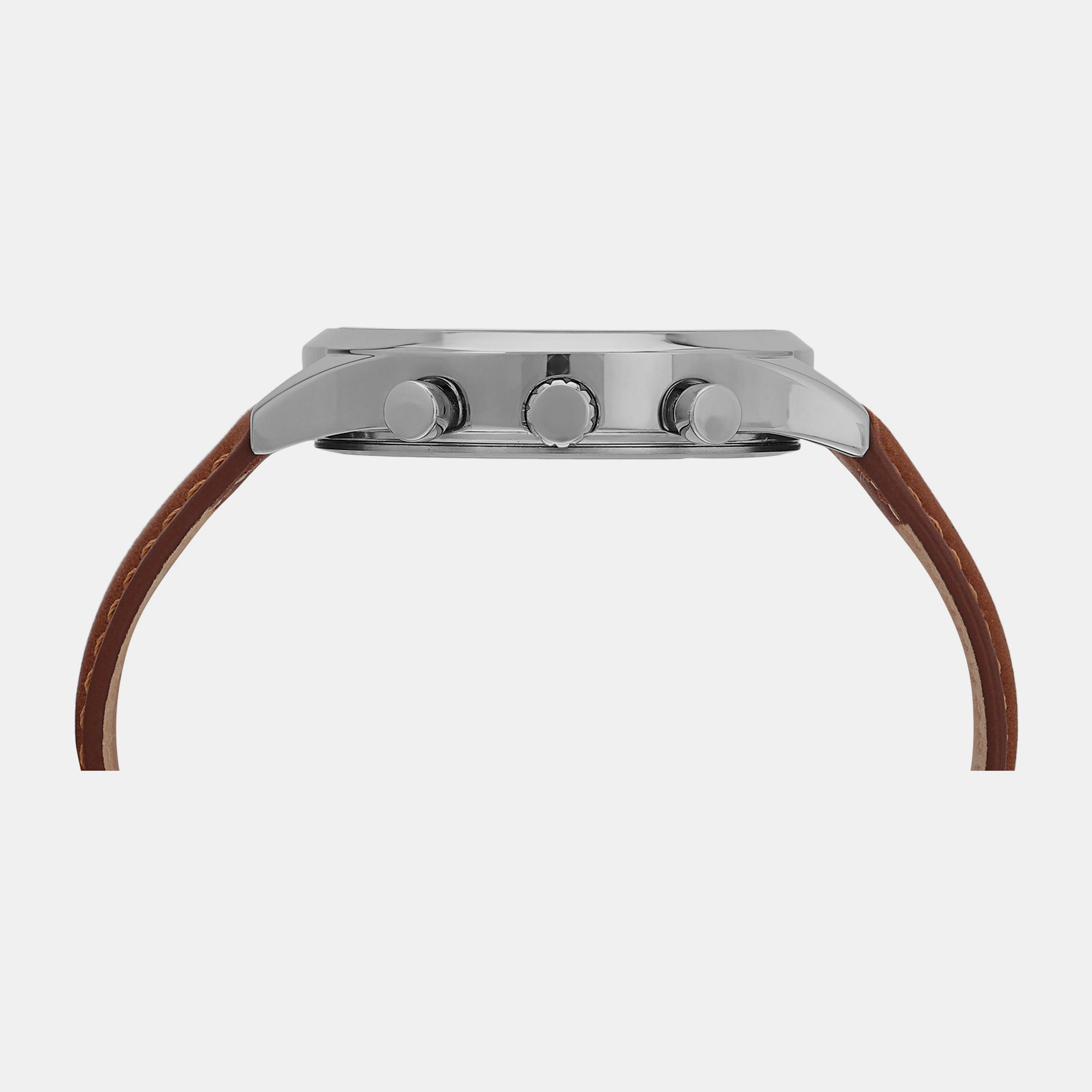 UCB Men Round Blue watch