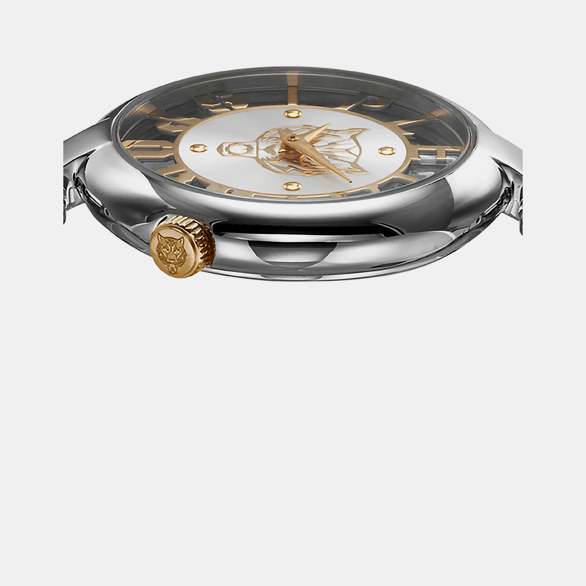 Plein Sports Women Round Silver watch