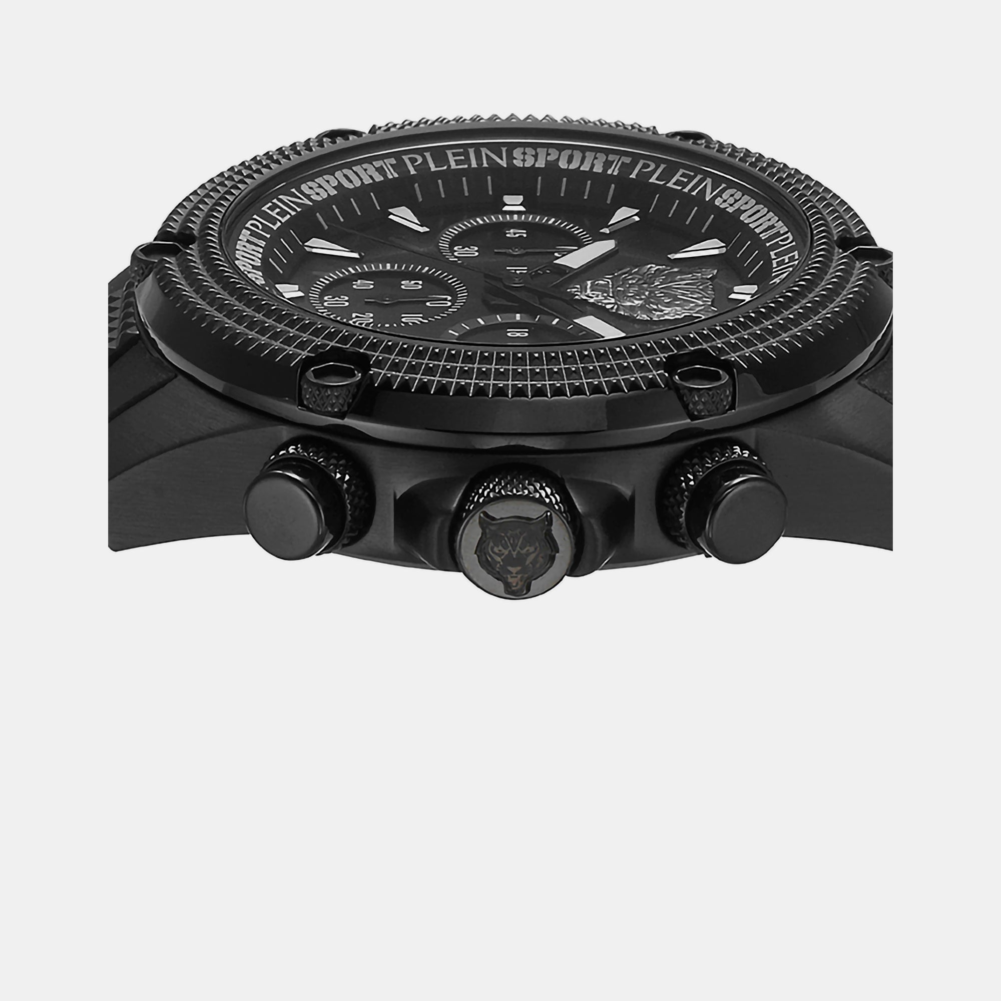 Plein Sports Men Round Black watch