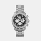 Plein Sports Round Black Chronograph watch