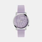 UCB Round Lavender Analog watch