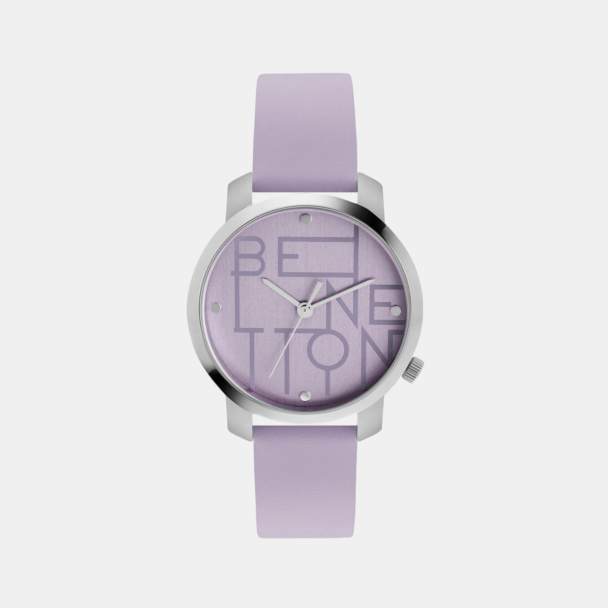 UCB Round Lavender Analog watch