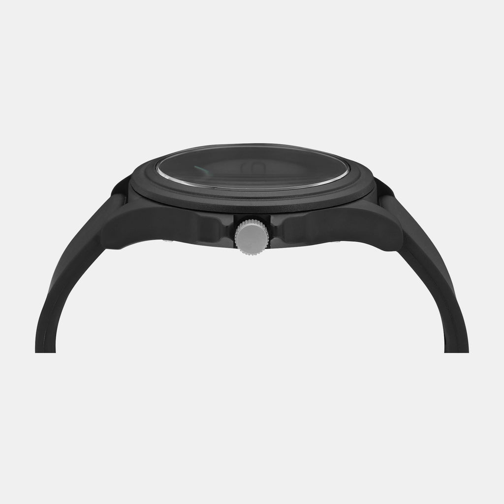UCB Silicone Black watch