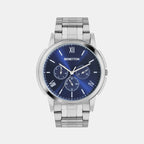 UCB Round Blue Analog watch