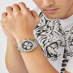 Plein Sports Stainless Steel Round watch