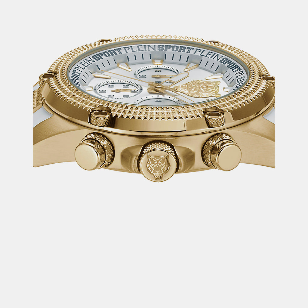 Plein Sports Unisex Round White watch