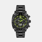 Plein Sports Round Black Chronograph watch