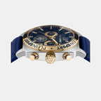Plein Sports Men Round Blue watch