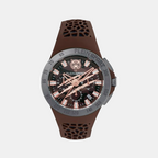 Plein Sports Round Brown Chronograph watch