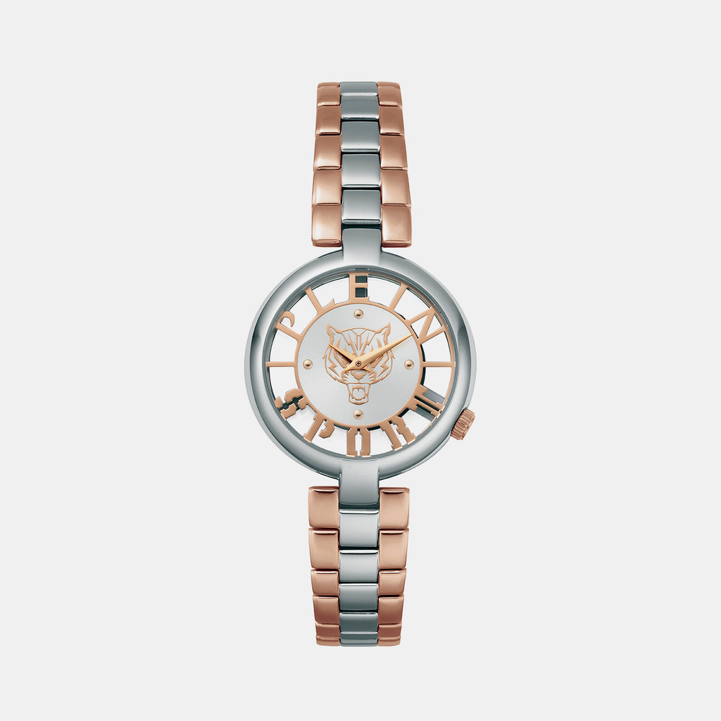 Plein Sports Round Silver Analog watch