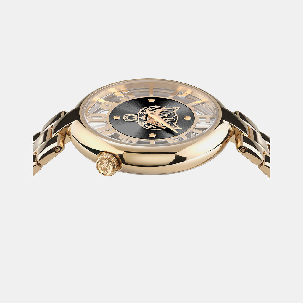 Plein Sports Women Round Black watch