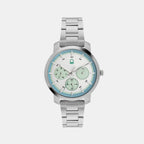 UCB Round Blue Analog watch