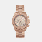 Plein Sports Round Rose Gold Chronograph watch