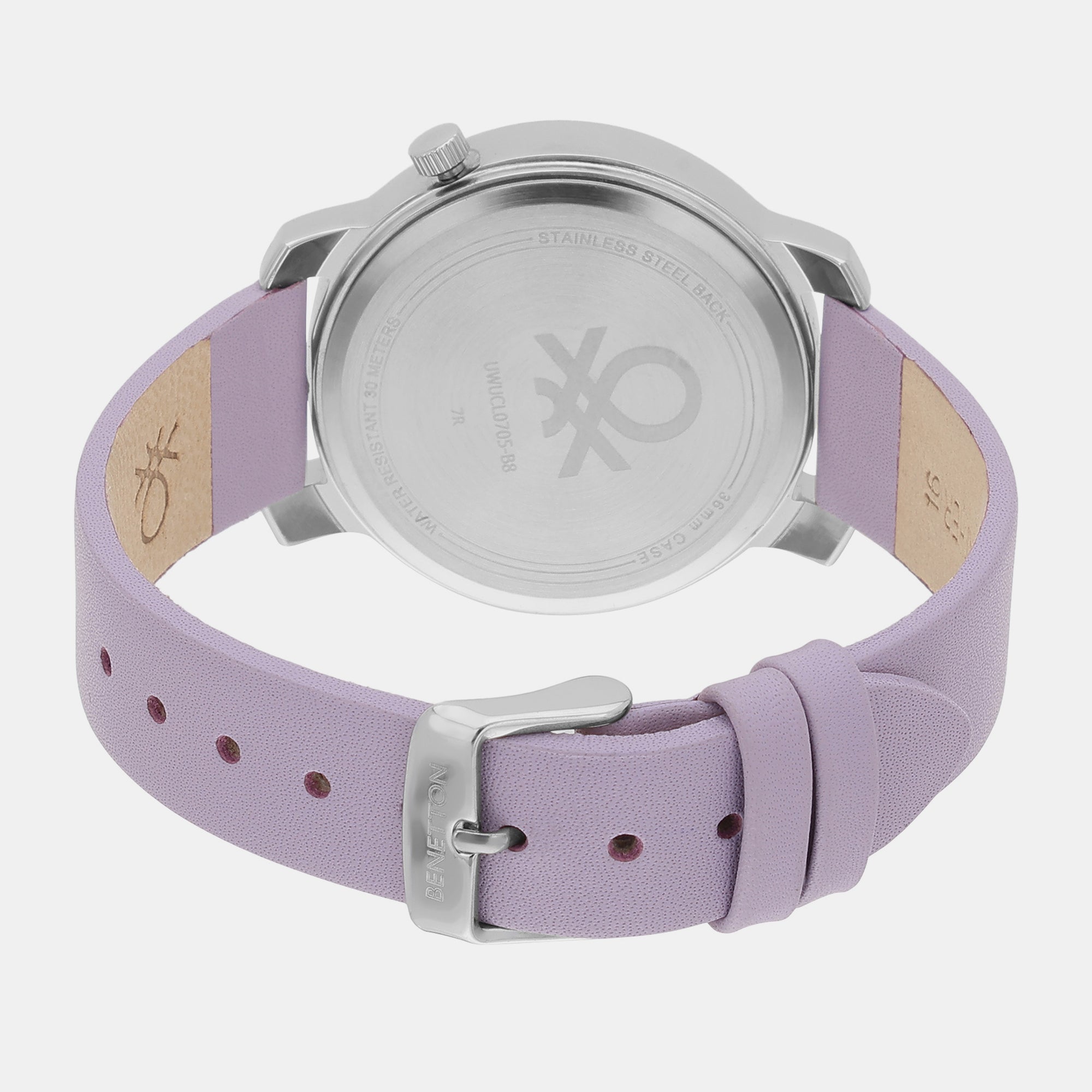 UCB Brass Round watch